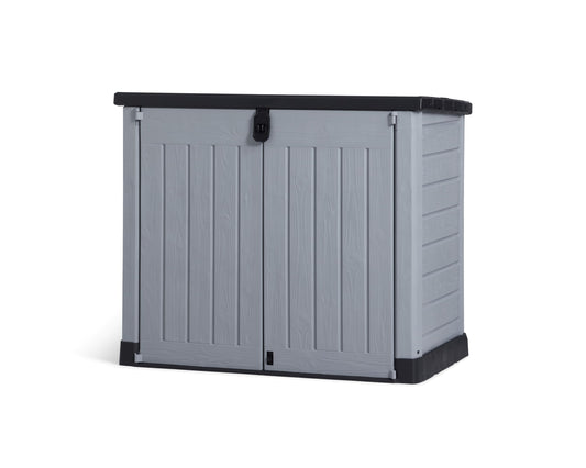 Large Outdoor Garden Storage Shed with Lockable Doors & Weatherproof Design