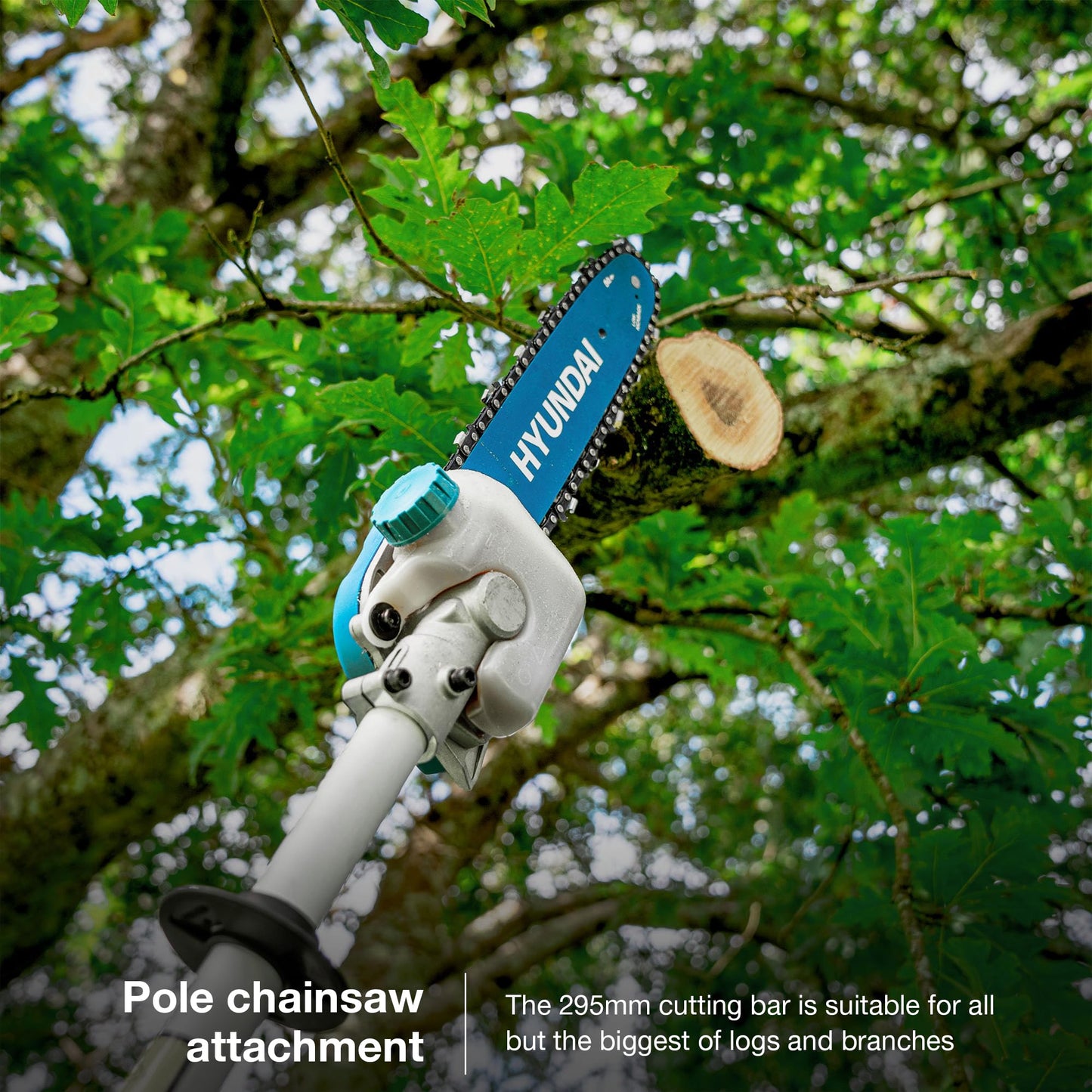 5-in-1 Petrol Garden Multi Tool with Hedge Trimmer, Chainsaw & Brushcutter Attachments