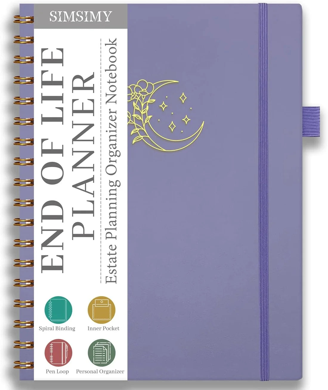 Verigo End of Life Planner – Estate Planning & Important Information Organizer | Final Wishes & Legacy Workbook