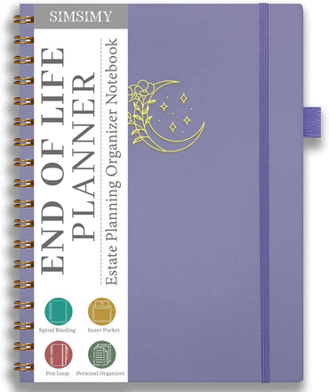 Verigo End of Life Planner – Estate Planning & Important Information Organizer | Final Wishes & Legacy Workbook