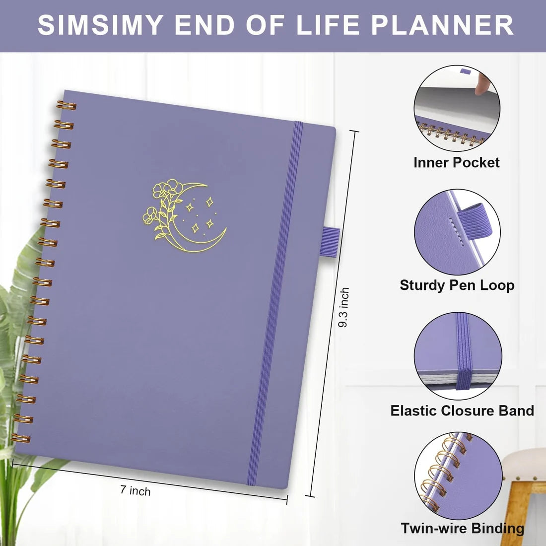 Verigo End of Life Planner – Estate Planning & Important Information Organizer | Final Wishes & Legacy Workbook