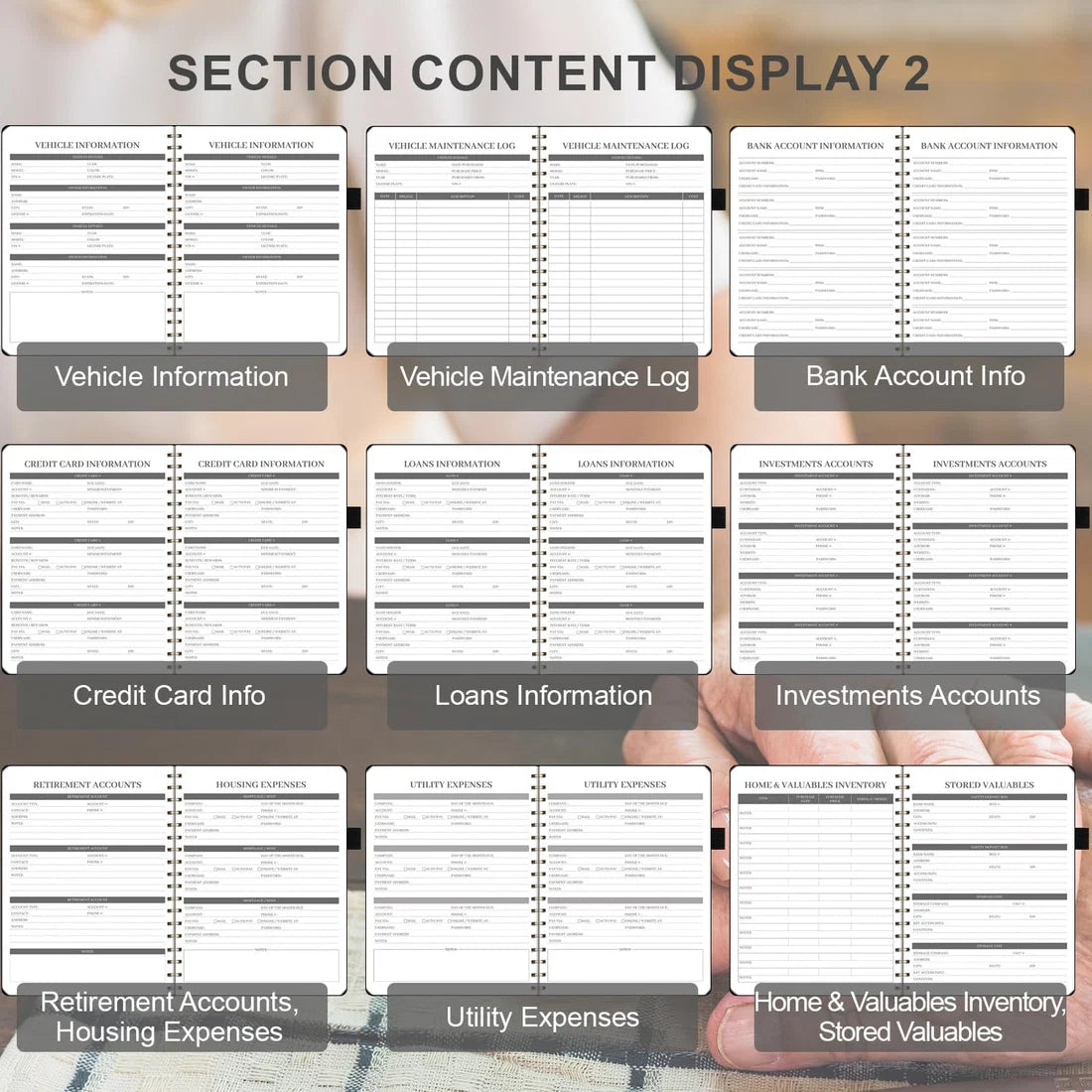 Verigo End of Life Planner – Estate Planning & Important Information Organizer | Final Wishes & Legacy Workbook